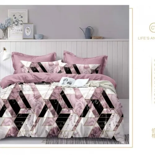 Σετ Σεντόνια 5 Τμχ Με Παπλωματοθήκη Υπέρδιπλη 220Χ240 PPA429