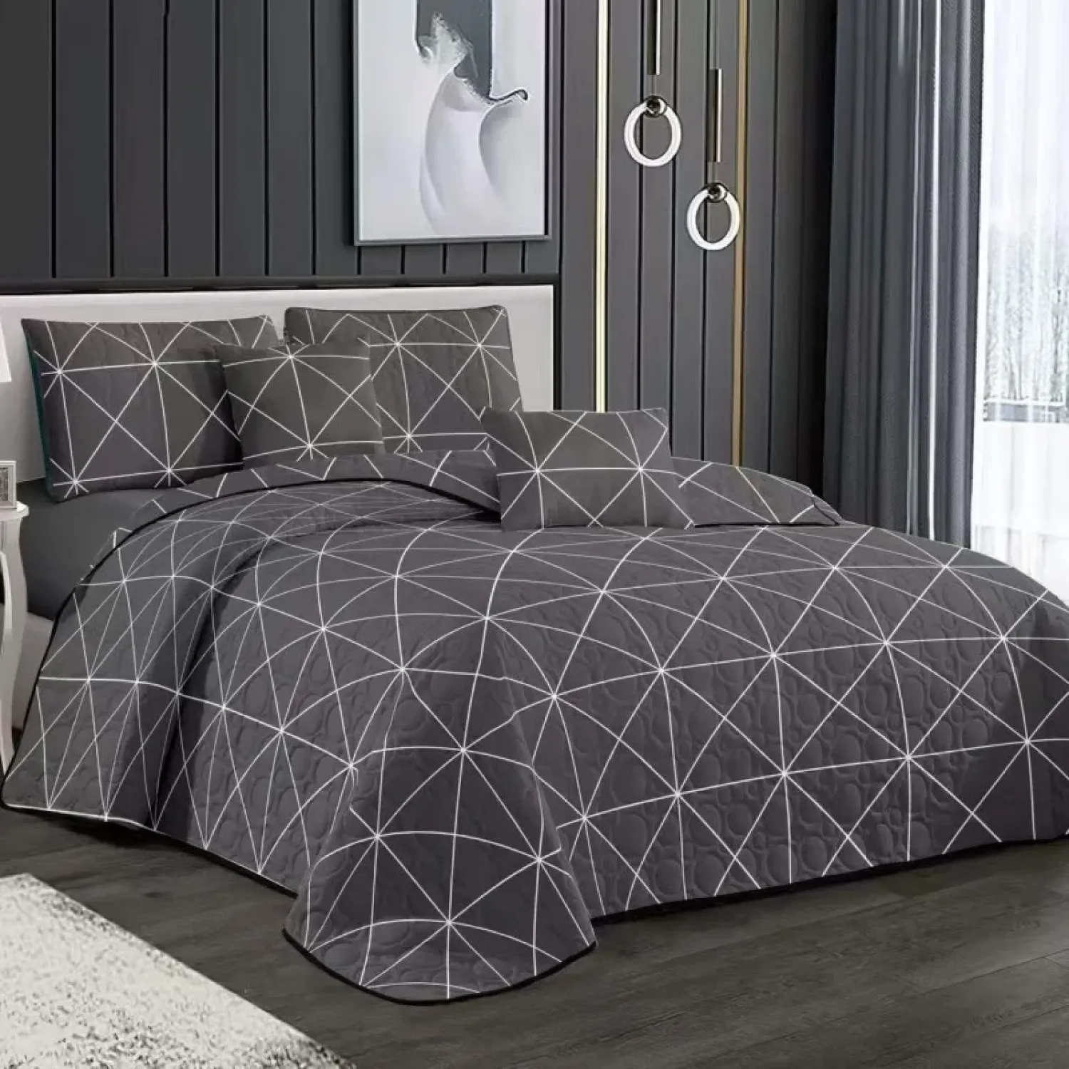 Σετ Σεντόνια 5 Τμχ Με Παπλωματοθήκη Υπέρδιπλη 220Χ240 PPA439