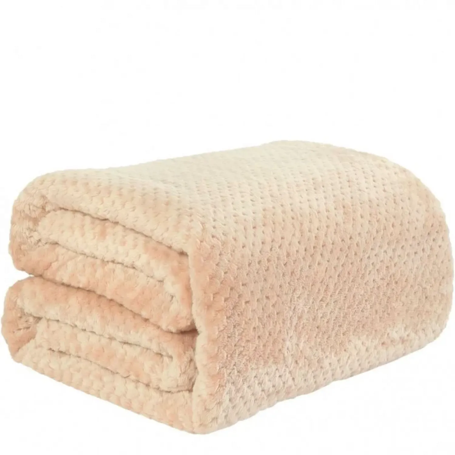 1+1 ΔΩΡΟ Fleece PopCorn Υπέρδιπλη 220x240 ΕΚΡΟΥ FL500