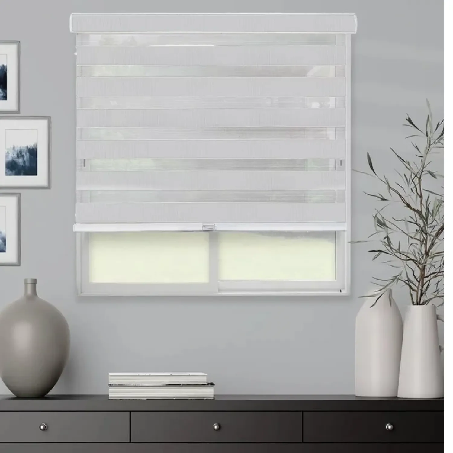 Ρόλερ Σκίασης Zebra 100Χ240 Λευκό