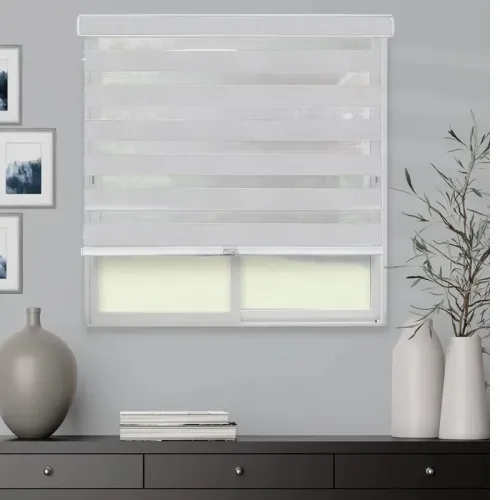 Ρόλερ Σκίασης Zebra 100Χ240 Λευκό