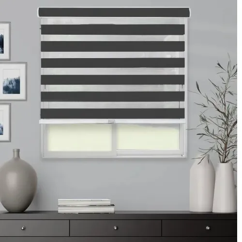 Ρόλερ Σκίασης Zebra 120Χ240 Μαύρο