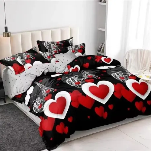 Σετ Σεντόνια 5 Τμχ Με Παπλωματοθήκη Υπέρδιπλη 220Χ240 PPA409