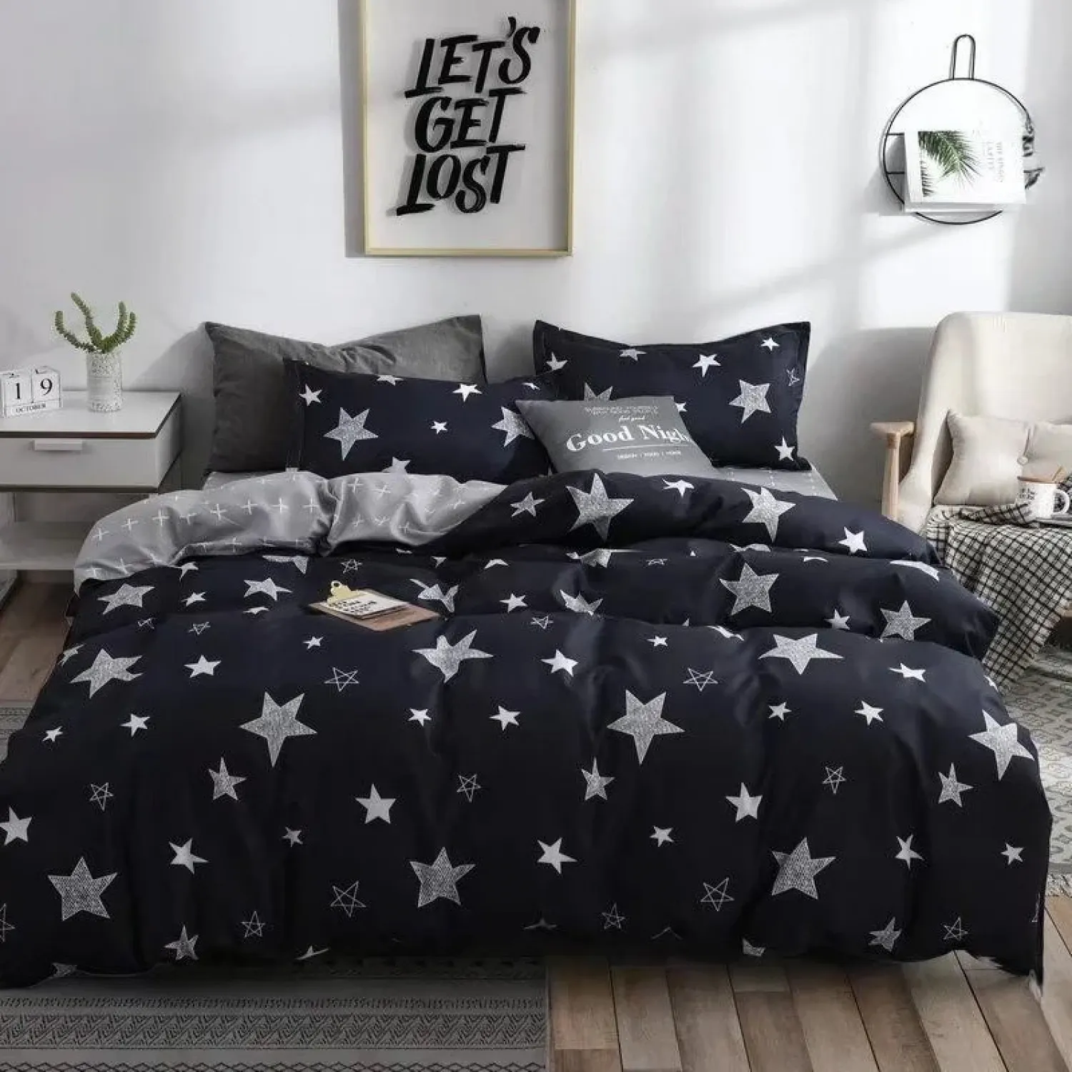 Σετ Σεντόνια 5 Τμχ Με Παπλωματοθήκη Υπέρδιπλη 220Χ240 PPA413