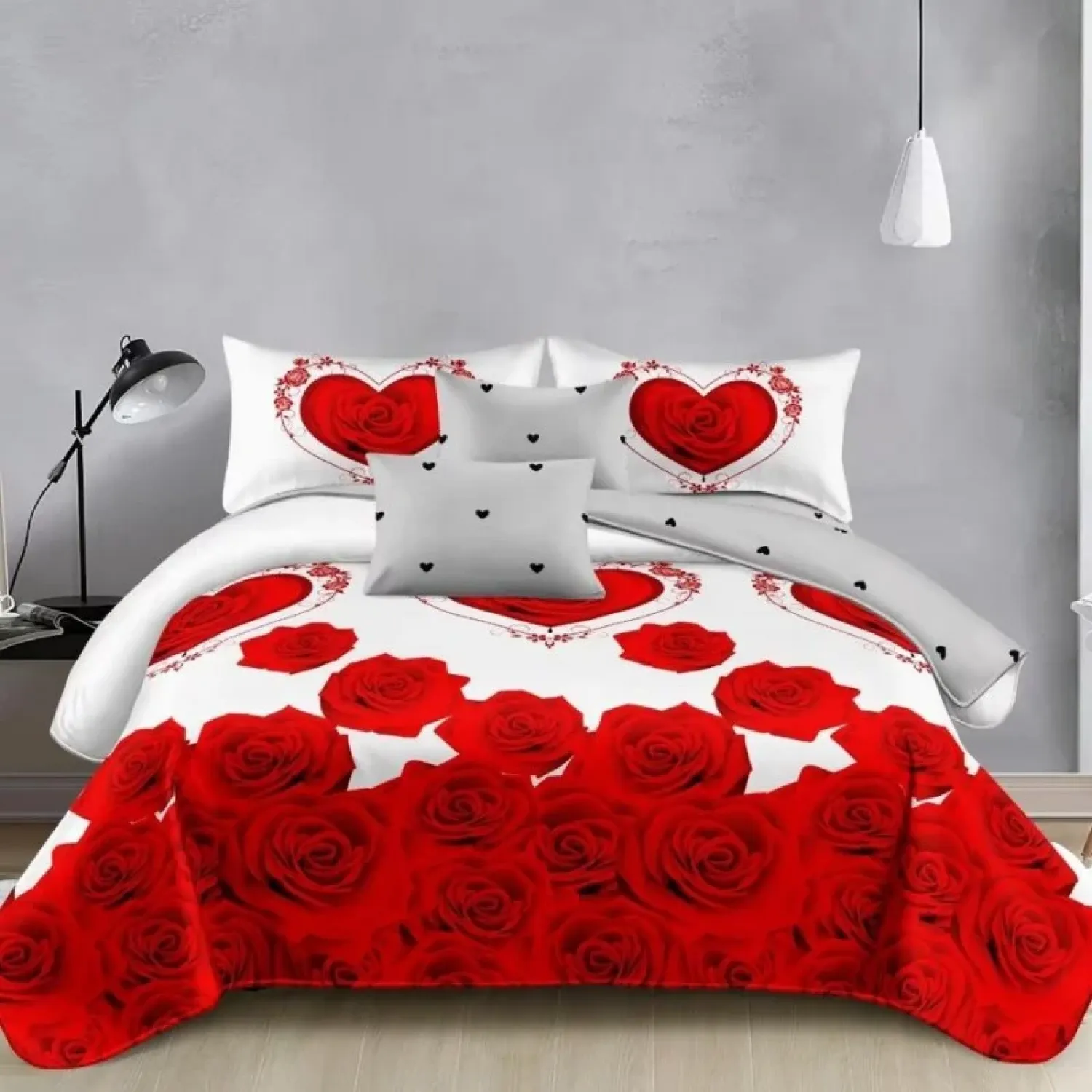 Σετ Σεντόνια 5 Τμχ Με Παπλωματοθήκη Υπέρδιπλη 220Χ240 PPA423