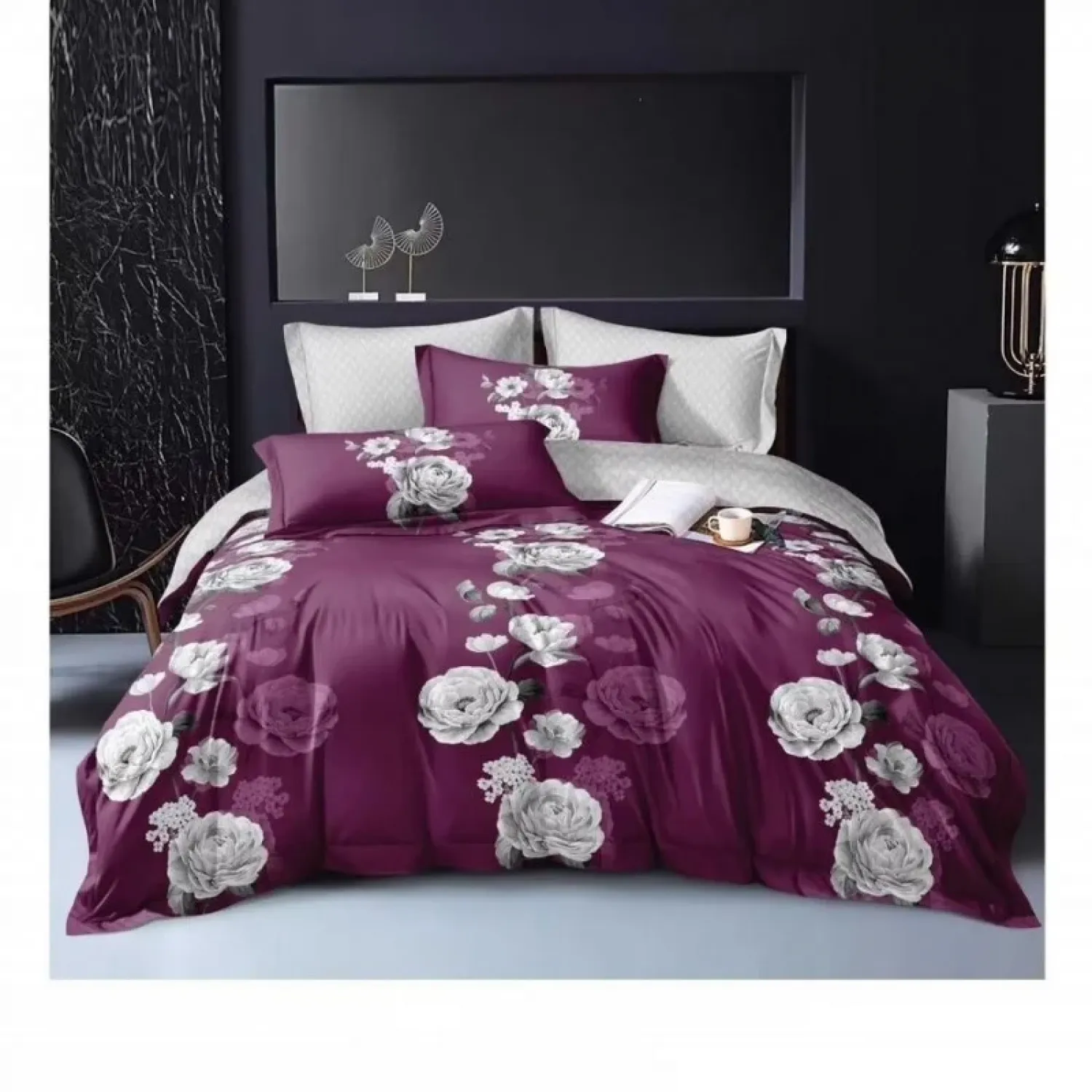 Σετ Σεντόνια 5 Τμχ Με Παπλωματοθήκη Υπέρδιπλη 220Χ240 PPA426